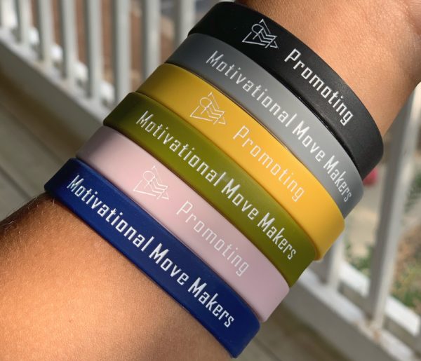 Promoting Motivational Move Makers Wristbands