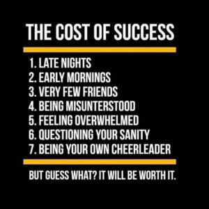 Cost of Success
