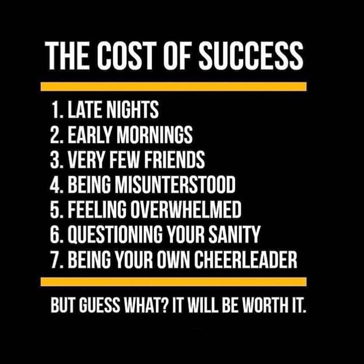 Cost of Success